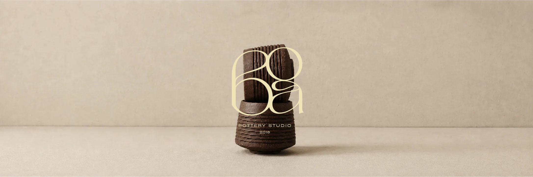 BOA &mdash; Pottery shop brand identity